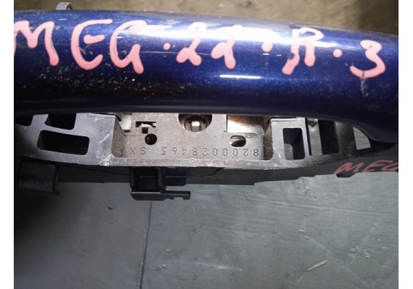 Ручка дверки задня права,зовнішня Renault Megane II, 8200028463